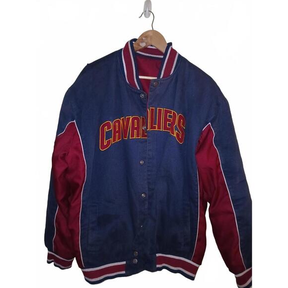 Cleveland Cavaliers reversible bomber jacket,used condition ,XL - Picture 1 of 4